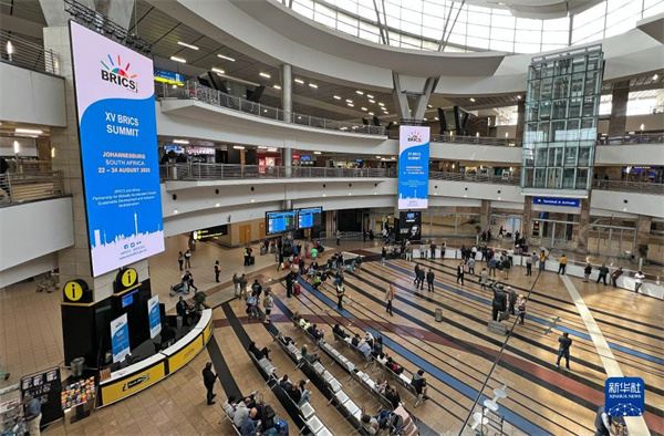约翰内斯堡迎接金砖峰会到来