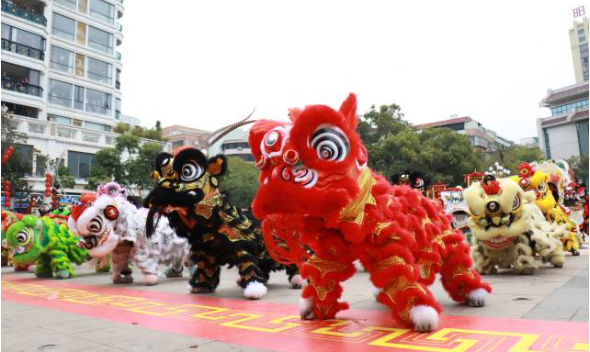 超千名“舞者”闹新春！汕头潮阳举办英歌舞嘉年华活动