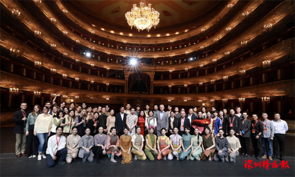 深圳原创舞剧《咏春》俄罗斯首秀大获成功 观众席一片沸腾