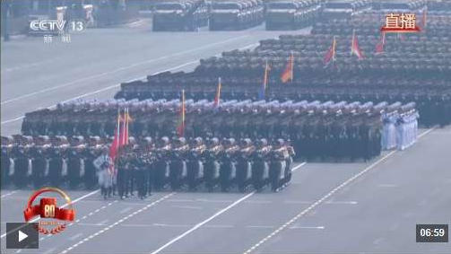 干净利落最帅变阵！这就是中国军人！