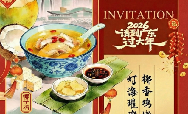 2026请到广东过大年，共赏21城21味