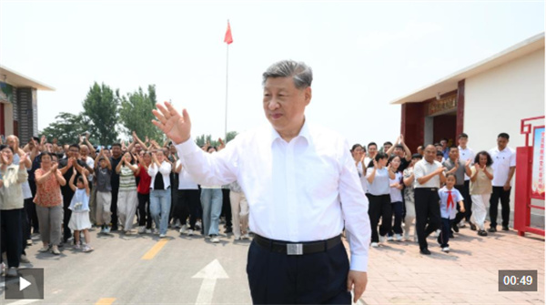 独家视频丨习近平在山东德州考察：不忘初心 牢记使命 走新的长征路