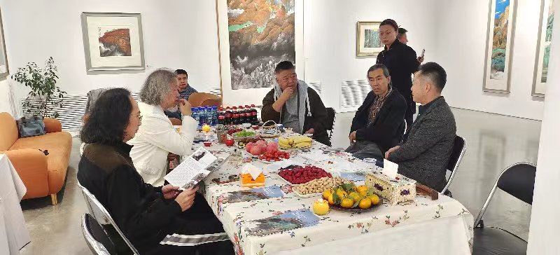 远山的呼唤_武剑飞现代重彩作品展开幕 远山的呼唤_武剑飞现代重彩作品展开幕