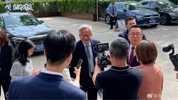 黄仁勋时隔3个月再次到访北京