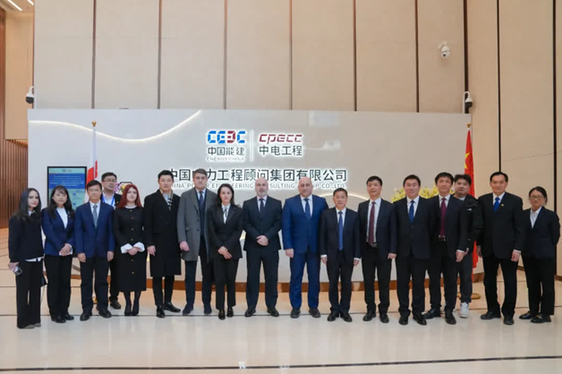 中國能建中電工程與格魯吉亞商務代表團一行會談交流