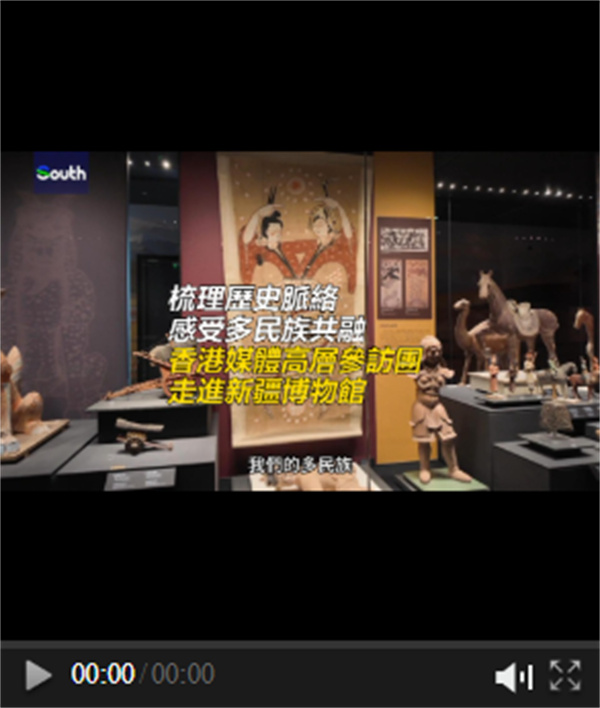 梳理歷史脈絡感受多民族共融，香港媒體高層參訪團走進新疆博物館