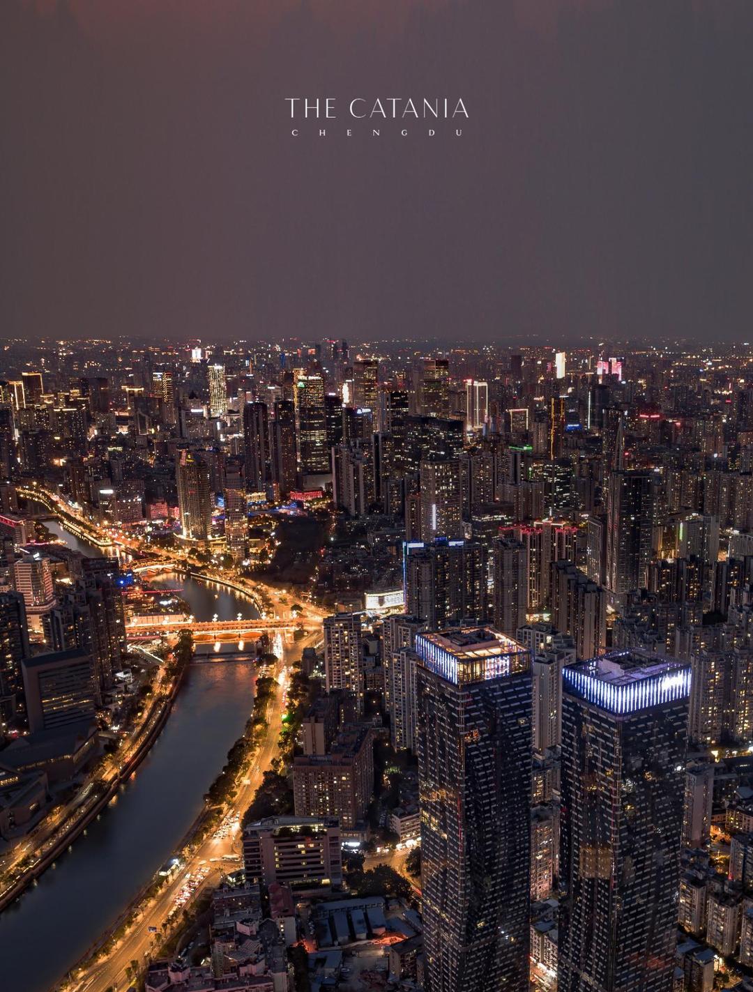 Chengdu CATANIA's Tower 2 Debuts Globally: A 222-Meter-High Sky Residence Redefining Global Luxury Living.