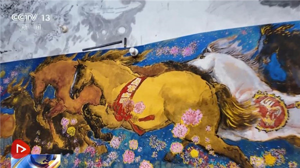 “戴福迎春——戴敦邦丙午马年生肖画展”在沪开展