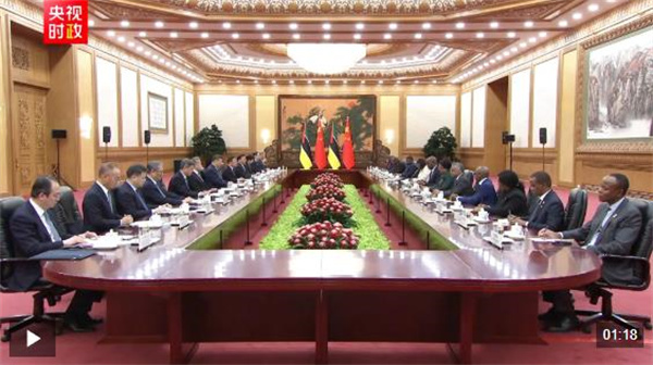 独家视频丨习近平会见莫桑比克总统：中莫传统友谊穿越历史 跨越山海