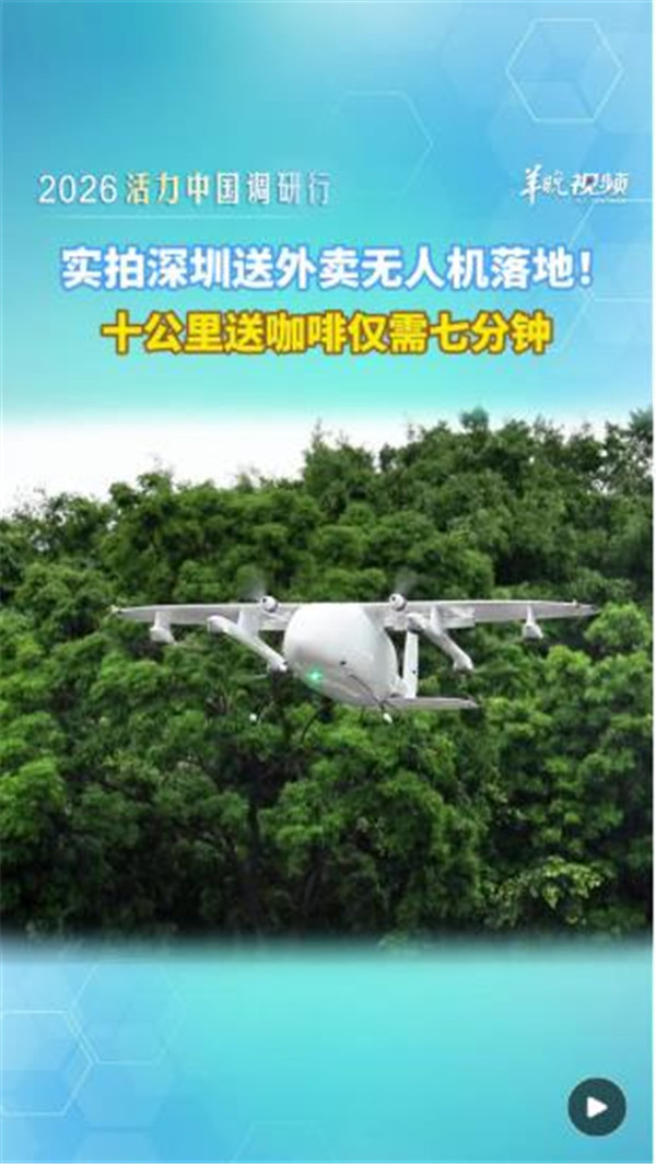 一天送货2万单！大湾区无人机物流航线已开通1695条｜活力中国调研行